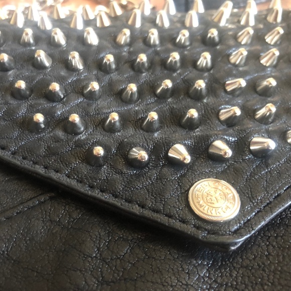 Rebecca Minkoff Leather Studded Crossbody - Picture 2 of 4